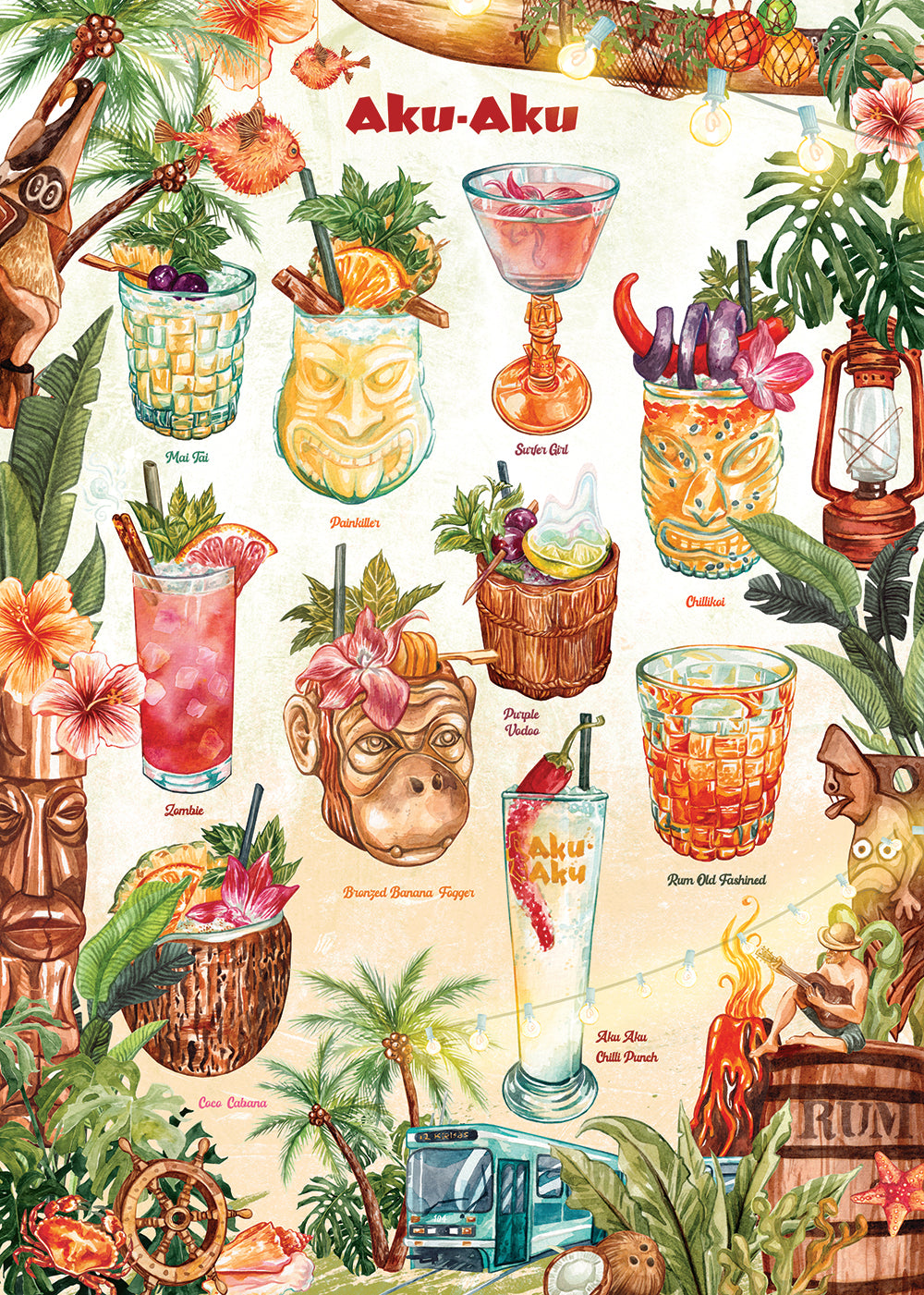 Tiki Cocktails