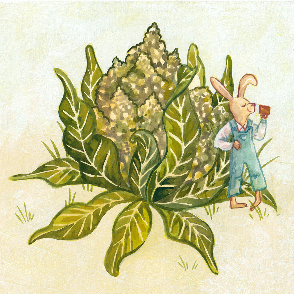 Big Vegetable Greeting Card