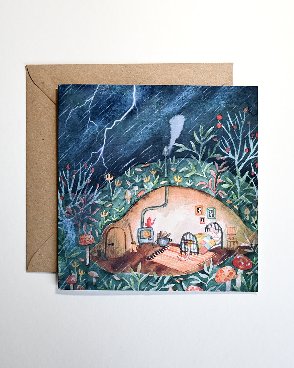 Cozy Home Greeting Card