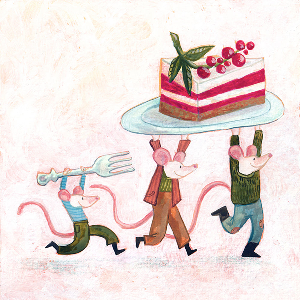 Cake Party Greeting Card