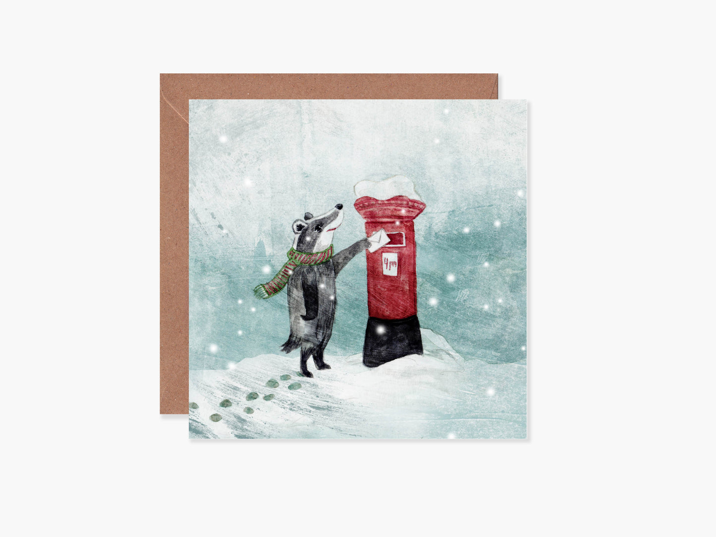 Christmas Mail Greeting Card