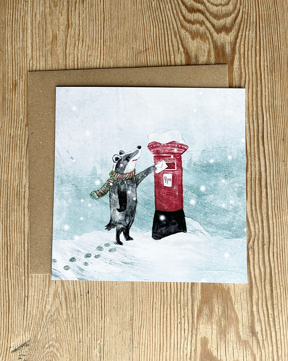 Christmas Mail Greeting Card