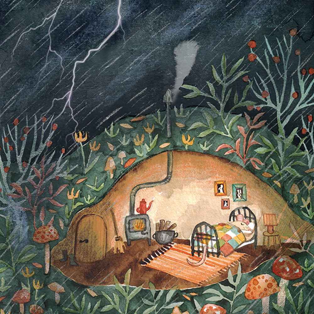 Cozy Home Greeting Card