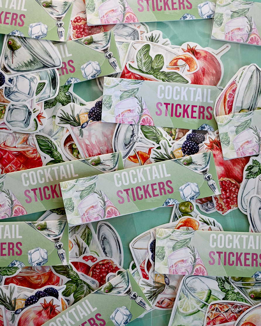 Cocktail Sticker Pack