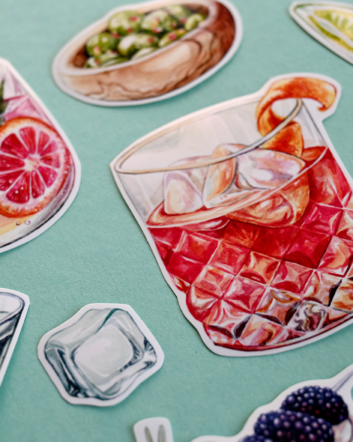 Cocktail Sticker Pack