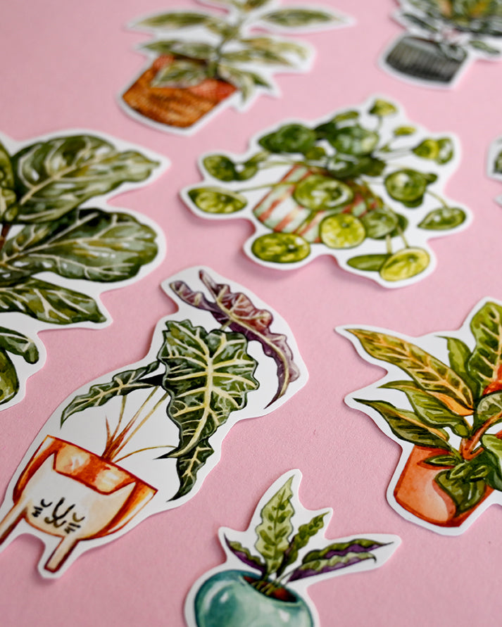 Houseplant Sticker Pack