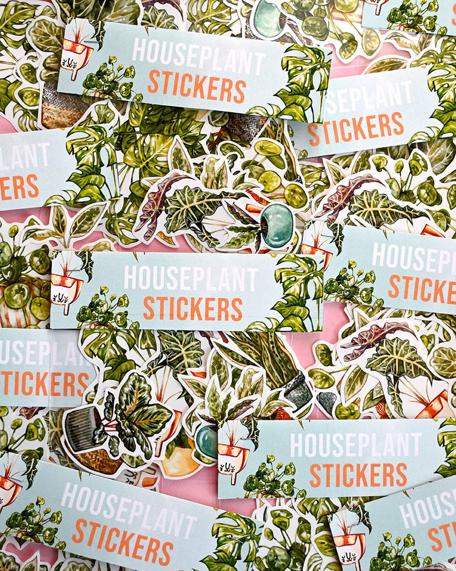 Houseplant Sticker Pack