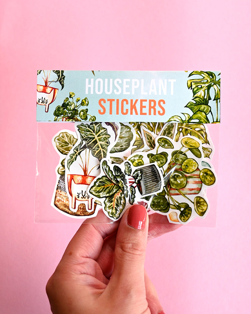 Houseplant Sticker Pack