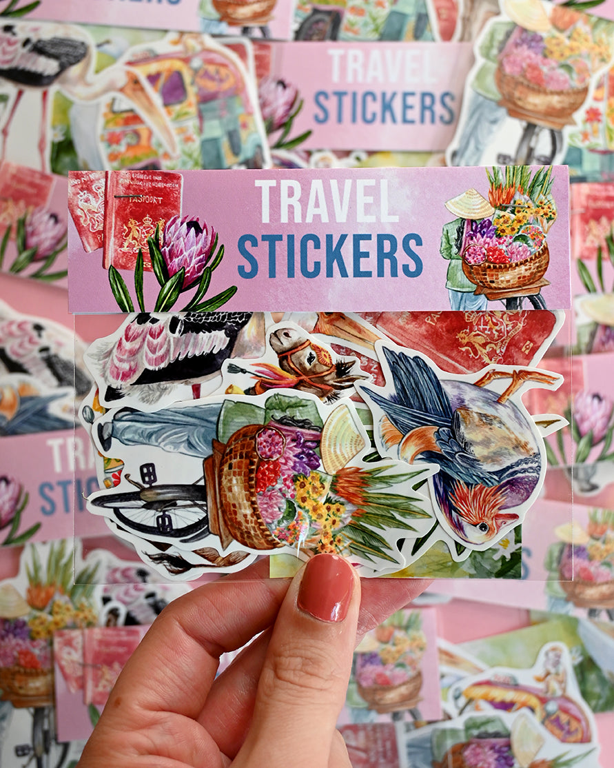 Travel Sticker Pack