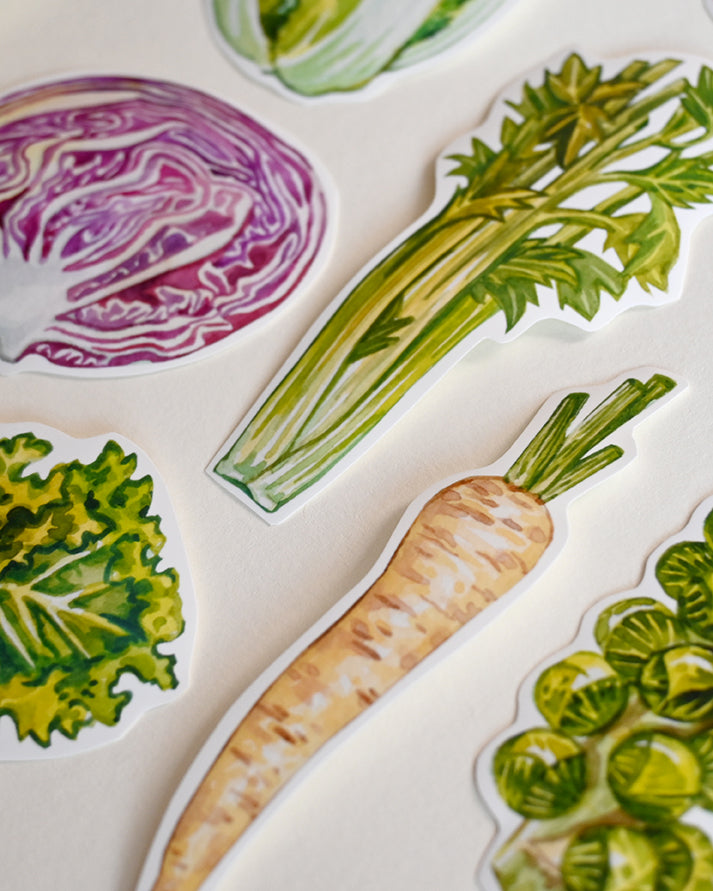 Vegetable Sticker Pack