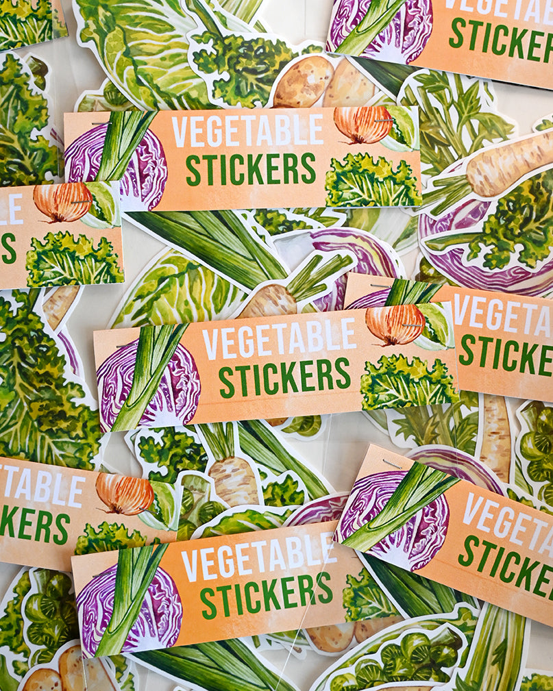 Vegetable Sticker Pack