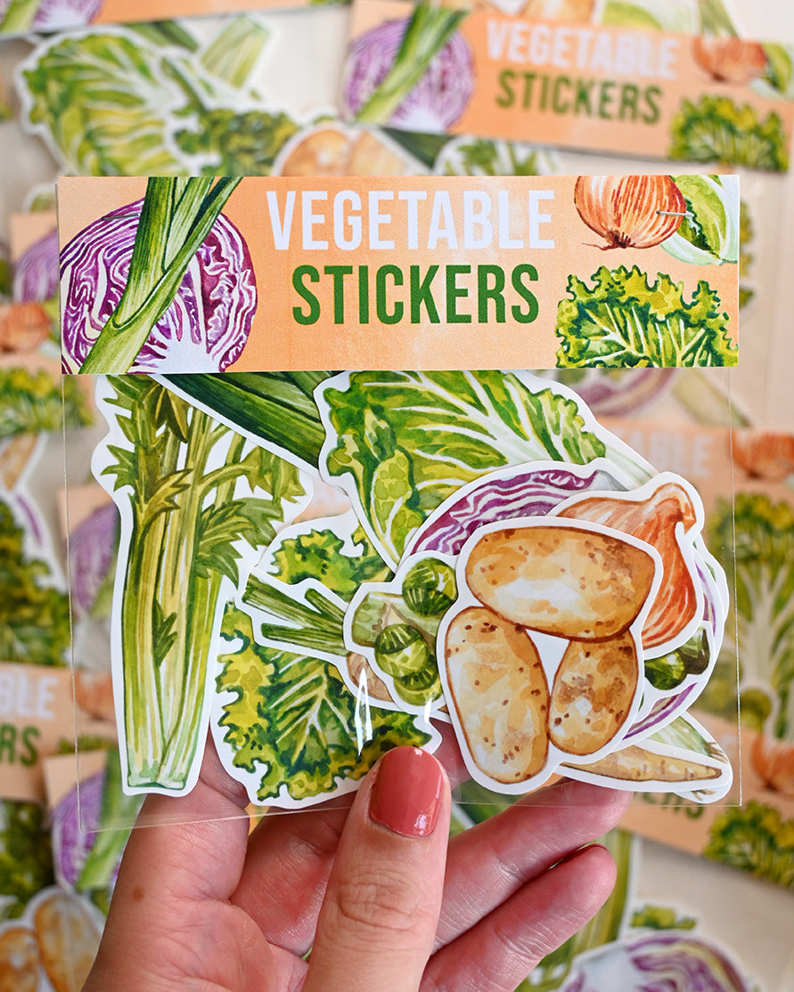 Vegetable Sticker Pack