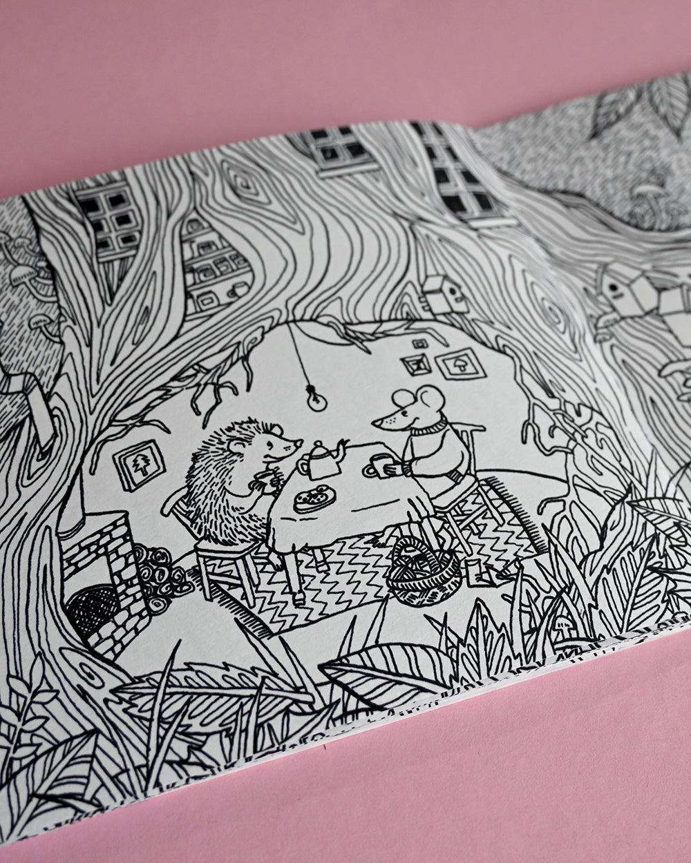 Four Seasons Colouring Book