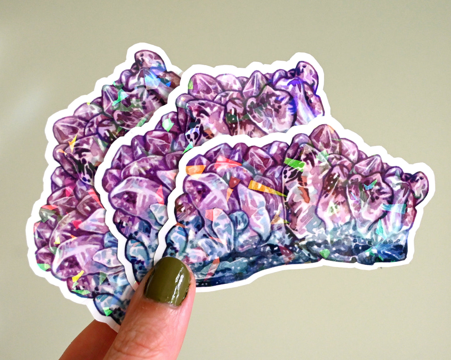 Amethyst Vinyl Sticker