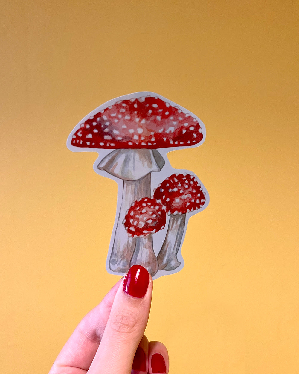 Fly Agaric Vinyl Sticker