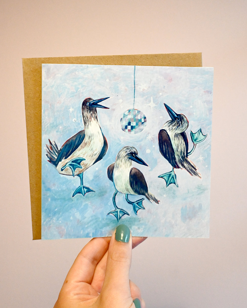 Boobie Dance Greeting Card