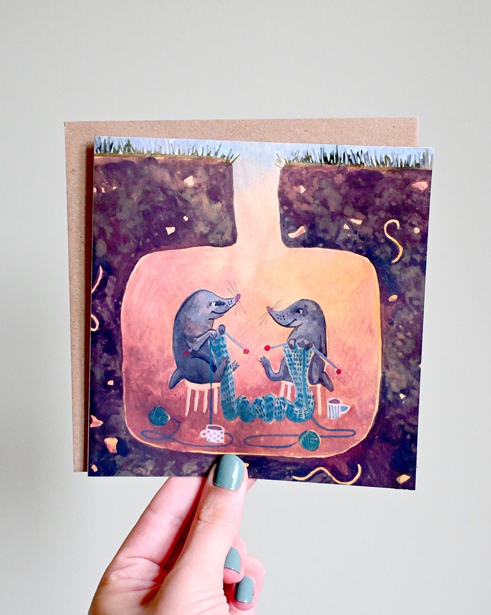 Close Knit Greeting Card