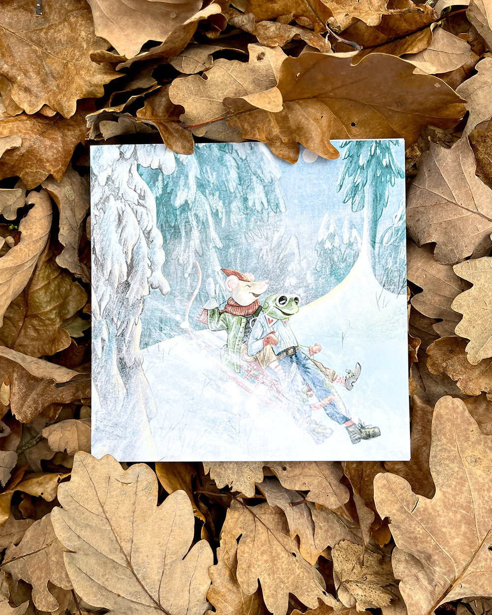 Sleigh Ride Greeting Card