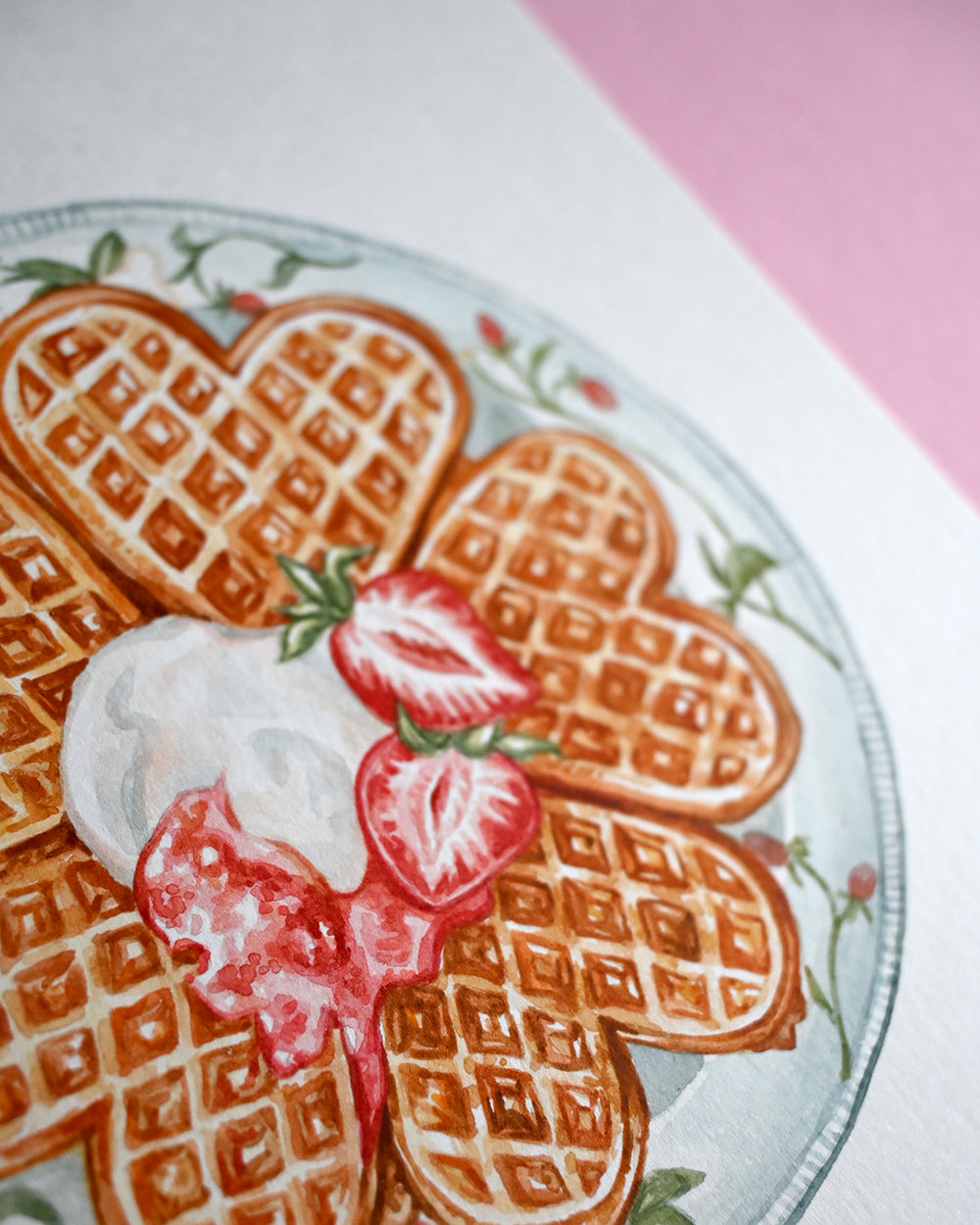 Waffle Original Watercolour