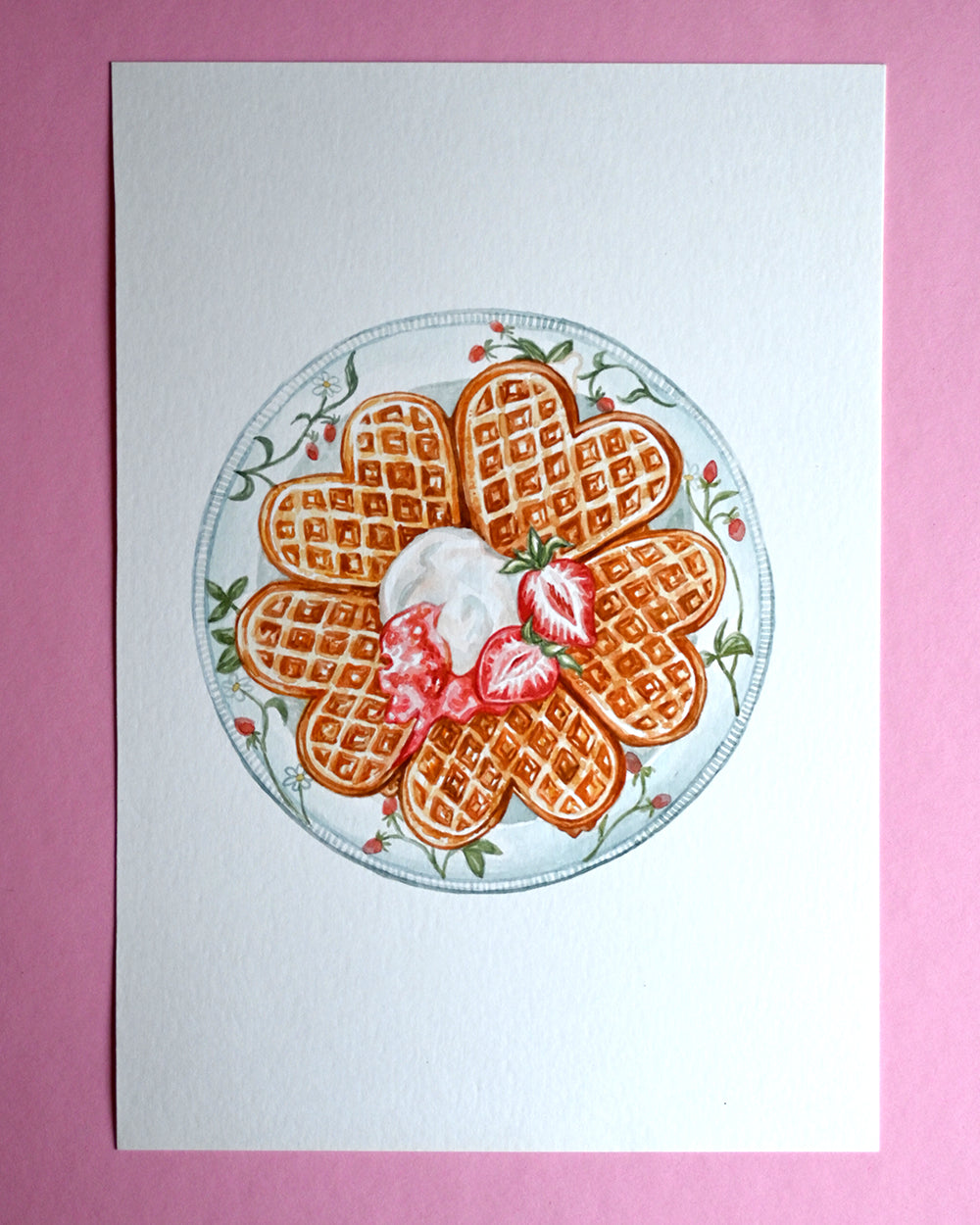 Waffle Original Watercolour