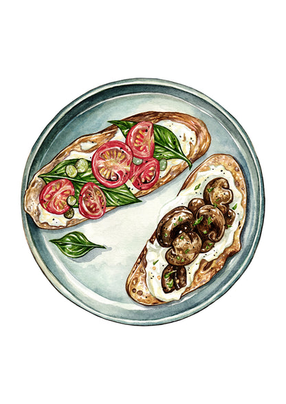 Mushrooms on Toast
