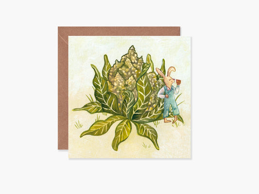 Big Vegetable Greeting Card