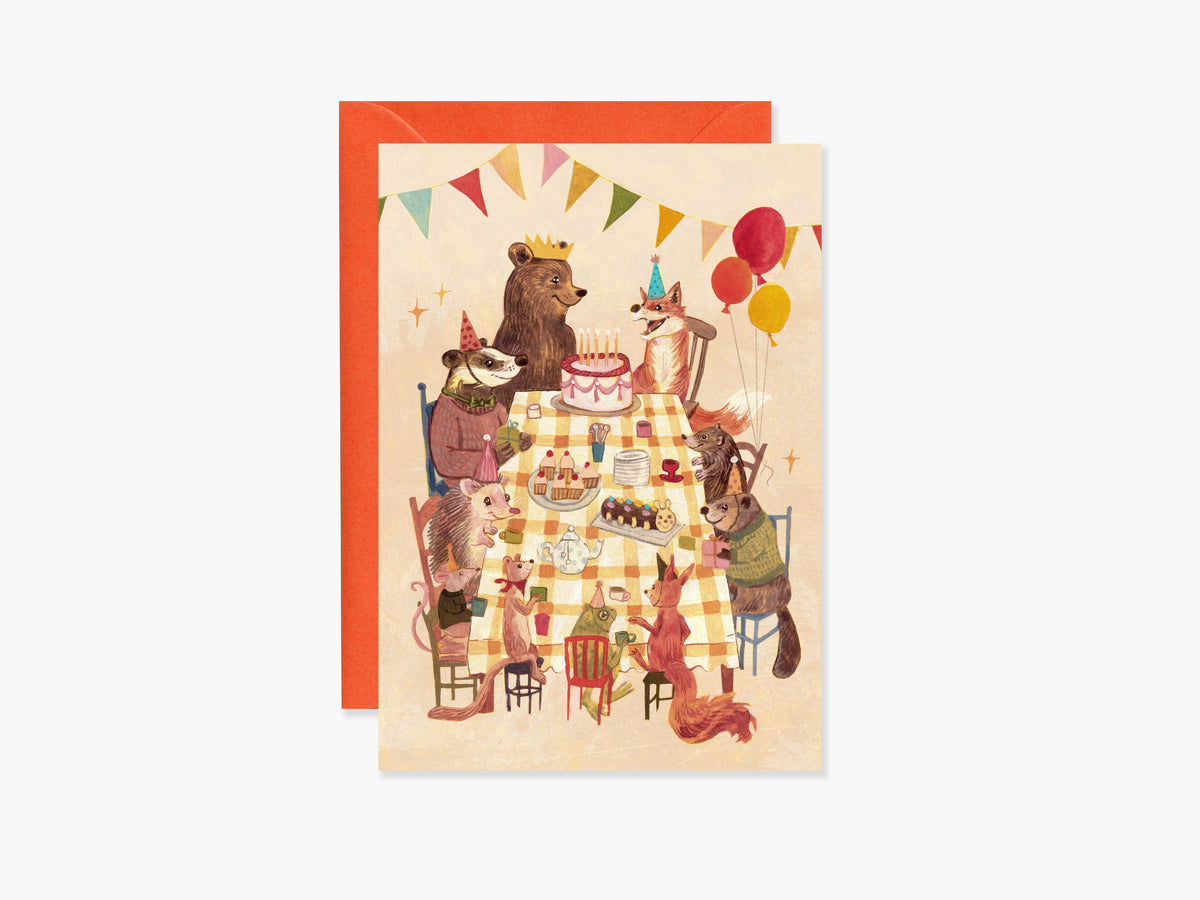 Birthday Party Greeting Card