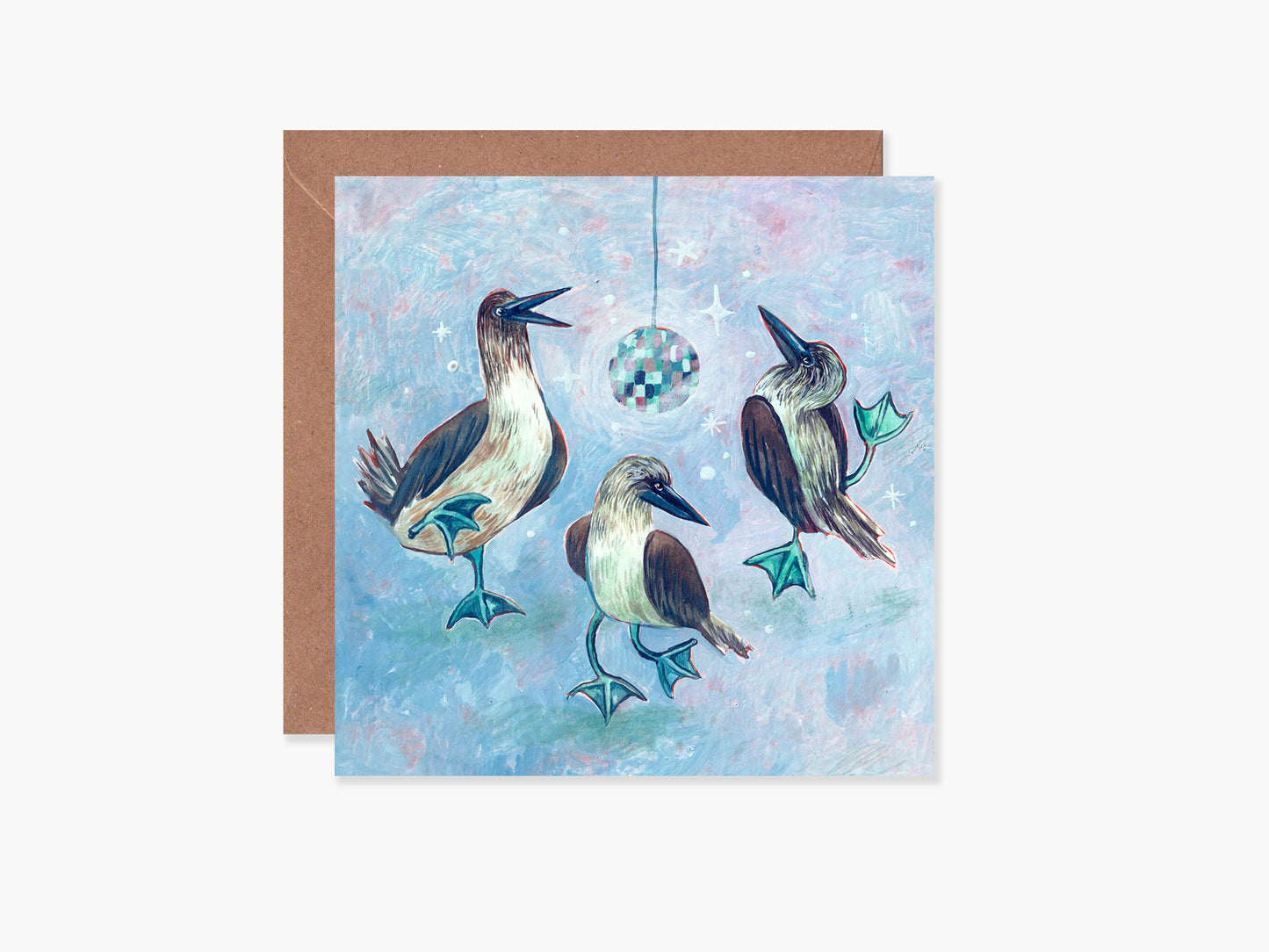 Boobie Boogies Greeting Card