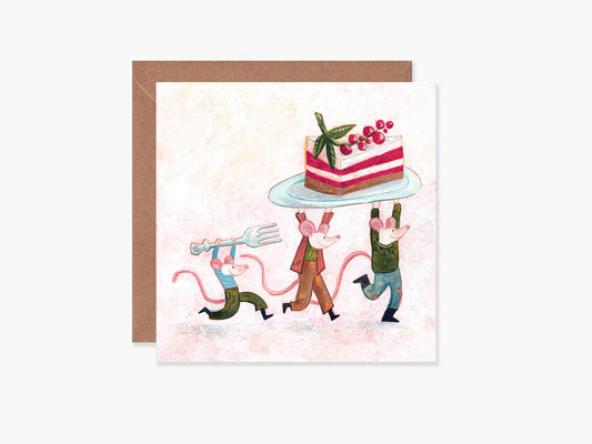 Cake Party Greeting Card