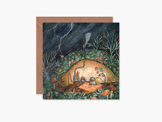 Cozy Home Greeting Card