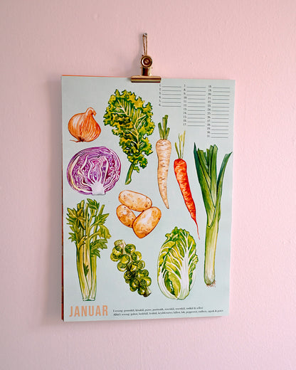Seasonal Fruit & Vegetable Calendar