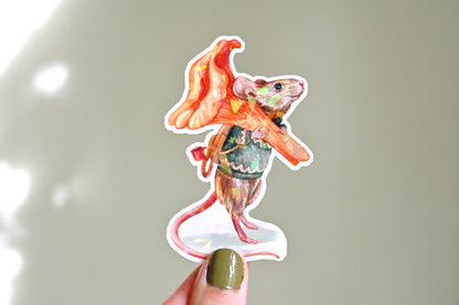 Harvest Mouse Vinyl Sticker