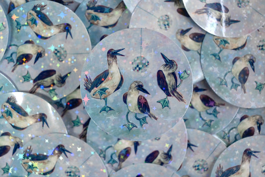 Boobie Boogies Vinyl Sticker