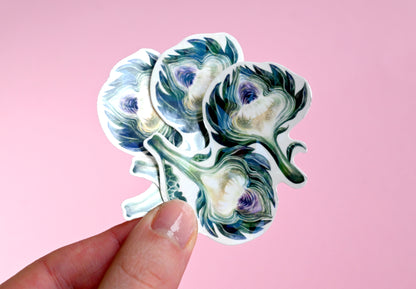 Artichoke Vinyl Sticker