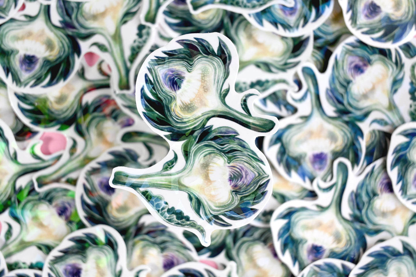 Artichoke Vinyl Sticker