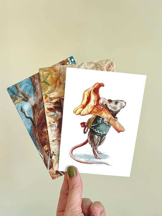 Woodland Postcard Pack