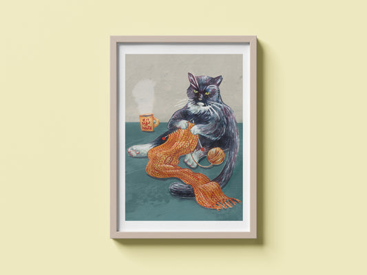 If it sits, it knits