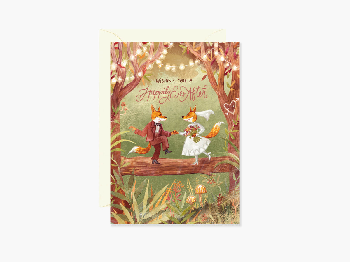 Wishing You a Happily Ever After Greeting Card