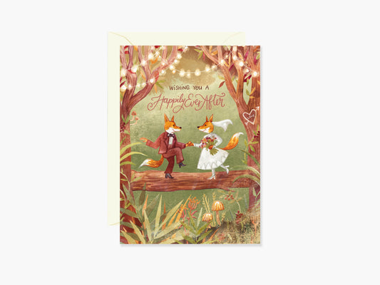 Wishing You a Happily Ever After Greeting Card
