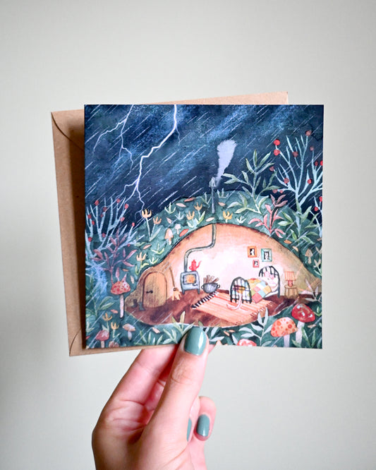 Cozy Home Greeting Card